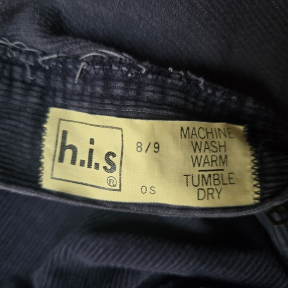 Vintage Chic Purple Corduroy Straight Leg Pants - Picture 3 of 3